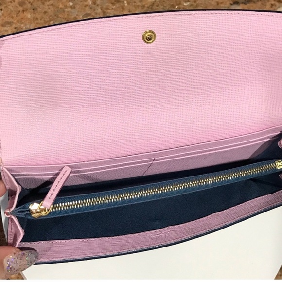 FENDI Vitello Elite Crystal Eye Monster Continental Wallet - Picture 5 of 13